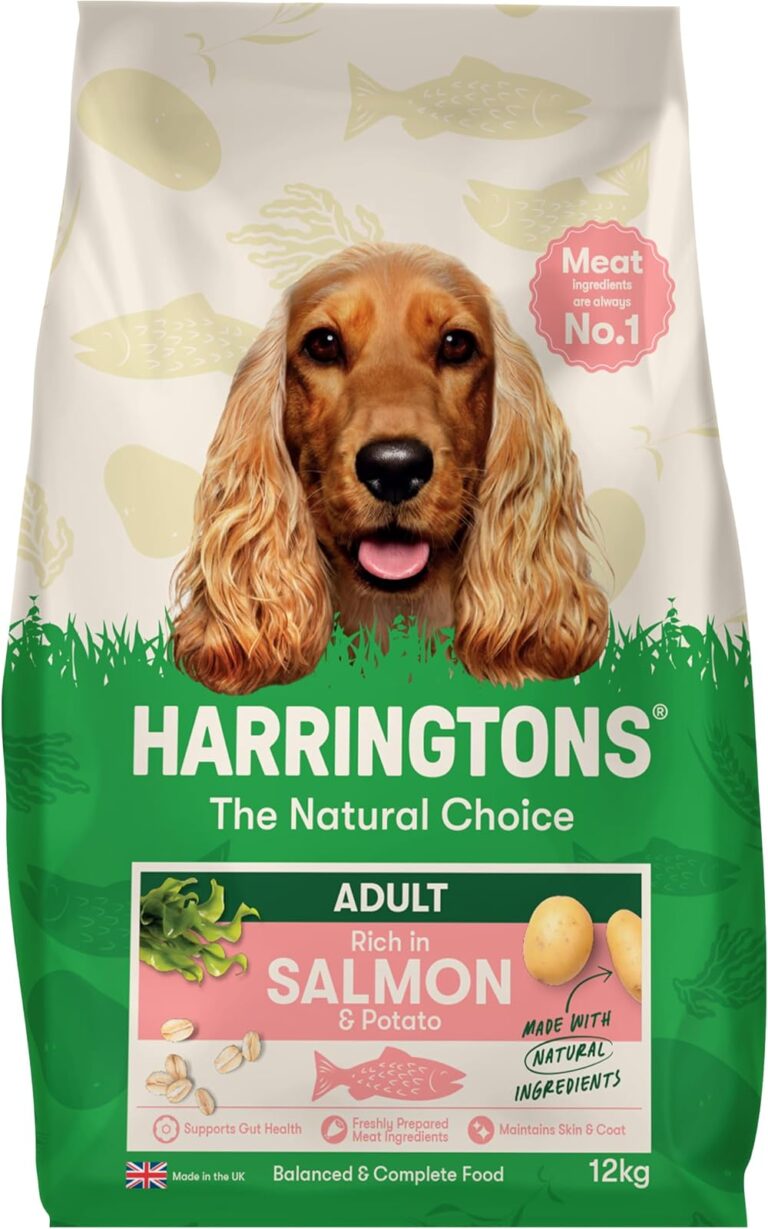 Harringtons Complete Dry Adult Dog Food made with Salmon for Skin Health