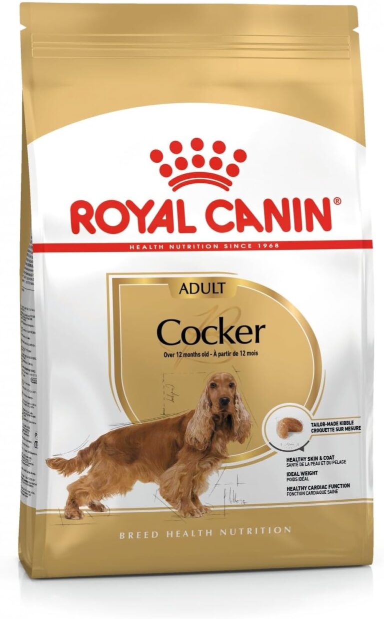 Royal Canin Cocker Spaniel Dry Food for Adult Dogs Supporting Skin and Coat Health
