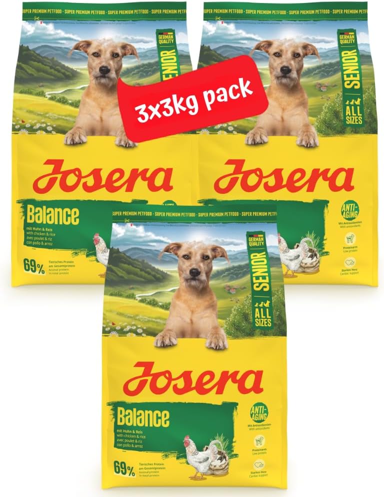 Josera Senior Balance dog food for older dogs with joint and cardiac support