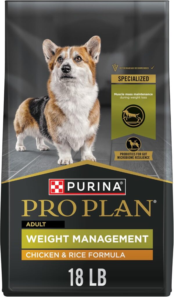 Purina Pro Plan Weight Management Dry & Wet Food for Adults with Chicken Protein