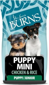 Burns Pet Nutrition Hypoallergenic Complete Dry Dog Food Puppy Mini Suited for small breed puppies and healthy growth