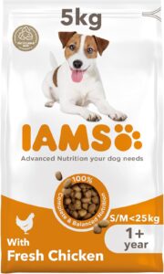 IAMS Adult Small Medium Complete Dry Dog Food with DentalCare for Healthy Teeth