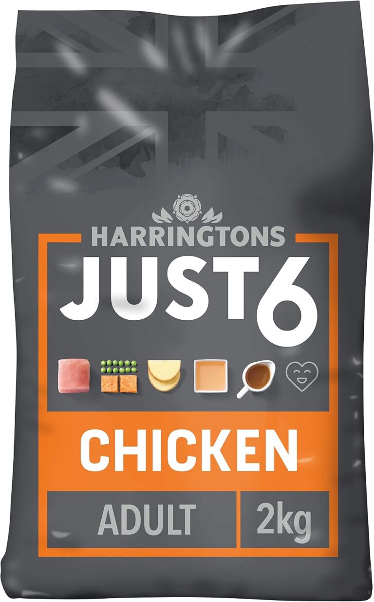 Harringtons Just 6 Slow Baked Grain Free Dog Food for Sensitive Stomachs