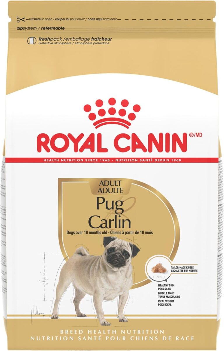 Royal Canin Pug Dry Dog Food for Adult Pugs: Our Experience