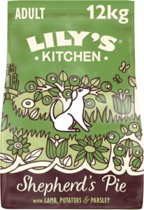Lilys Kitchen Adult Dry Dog Food Shepherd’s Pie suited for sensitive stomachs
