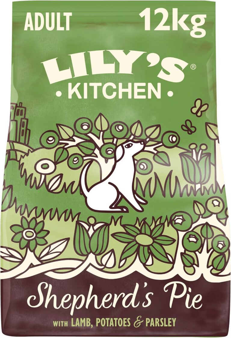 Lilys Kitchen Adult Dry Dog Food Shepherd’s Pie suited for sensitive stomachs
