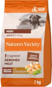 Natures Variety Mini Adult Dog Food with Chicken for Small Breeds