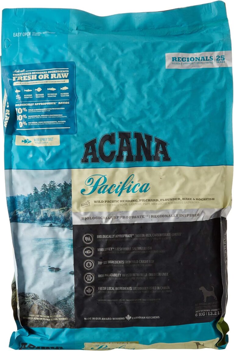 Acana Pacifica Dog Food with Wild Salmon Suited for All Ages
