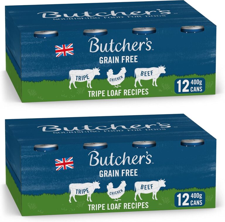 Butcher's Wet Dog Food Tripe Loaf Pate Grain Free for Healthy Coats